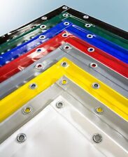 Telone In Pvc Impermeabile Occhiellato Telo Pvc Pesante con occhielli ogni 50 CM