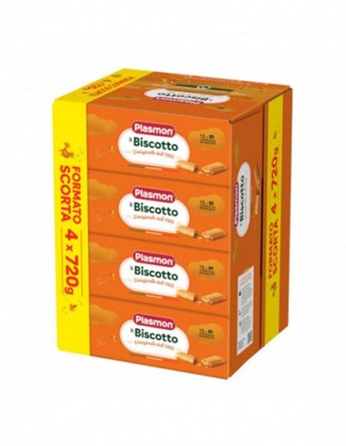 Plasmon biscotto 4x720gr - il,