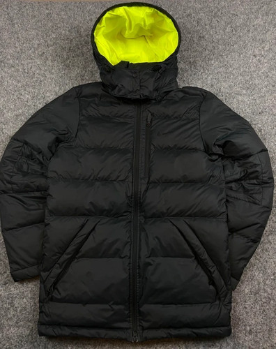 Nike puffer jacket - jacket, nero/neon