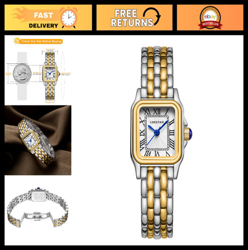 Elegante orologio donna oro