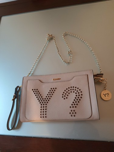 Borsa pochette not nuova - y,