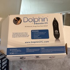 Dolphin Neurostim OTC Doppio Kit Gestione del Dolore con Custodia -Unità TENS