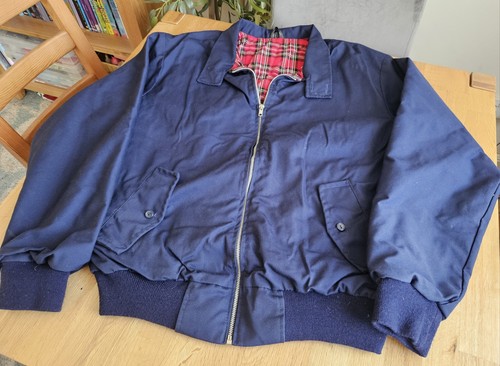 Giacca blu navy con zip - , e