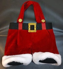 Santa Pants Red Velvet Plush