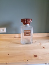 HERMES PARIS EQUIPAGE perfume cologne FACTICE giant DISPLAY glass BOTTLE