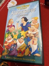 VHS Walt Disney Biancaneve e i