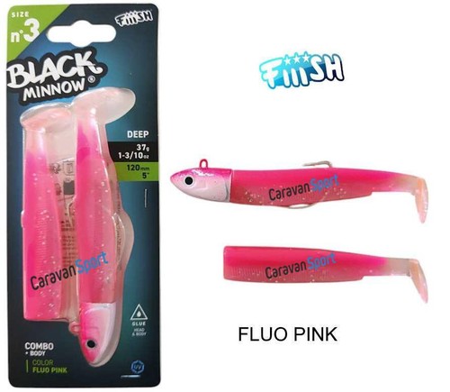 Fiiish black minnow - combo, 120