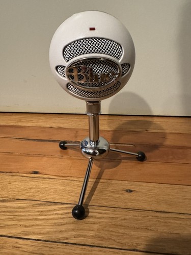 Microfono blue snowball bianco - blue,