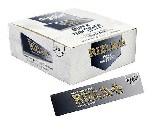 Cartine rizla argento - cartine,