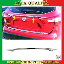 Striscia Modanatura Portellone Baule Cromata Per NISSAN QASHQAI 2013 al 2020