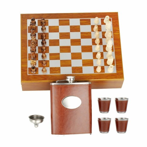 Acciaio inox legno - in, scacchi
