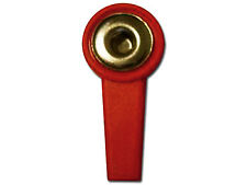 10 Adattatori Clip 4 mm ROSSO