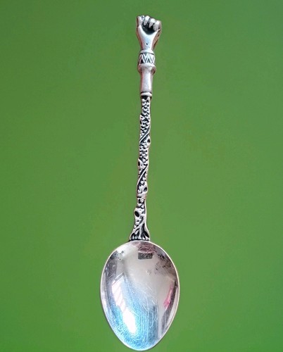 Antico cucchiaino argento - cucchiaino,