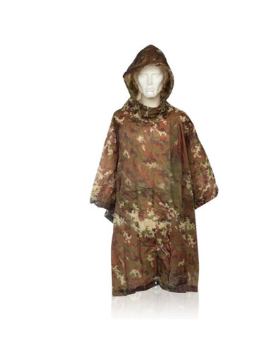 Poncho militare vegetato - poncho,