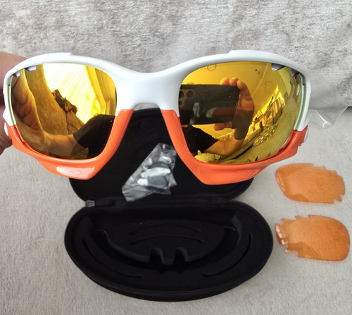 Giacca corsa oakley bianco - da,