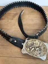 Vintage Silver Lace Belt By