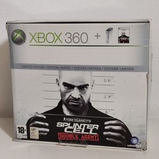 Xbox 360 Premium Limited Edition Splinter Cell Ultra Rara!