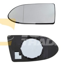 Vetro specchietto SX Per Opel