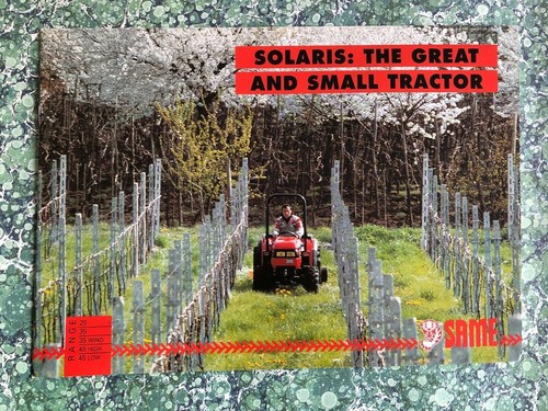 Brochure trattore alto basso - trattore,