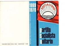 TESSERA POLITICA PSU Partito