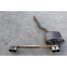 18307802892 TUBO SCARICO TERMINALE MARMITTA MODIFICA A 4 TUBI BMW SERIE 5 (E60)(