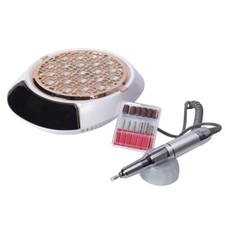 kit 2in1 Fresa + Aspiratore Professionale Unghie Manicure Ricostruzione Nail Art