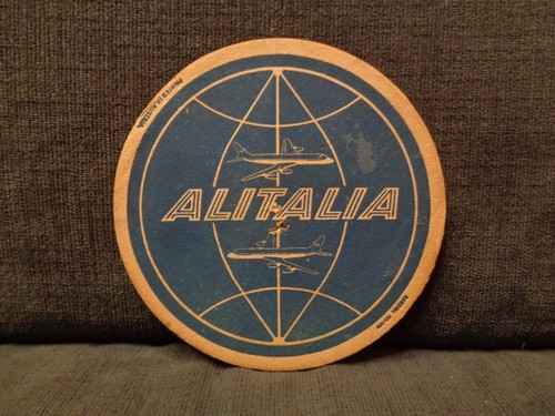 Alitalia sotto bicchiere - alitalia,