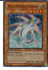 CARTA YU GI OH - PESCE VOLANTE DORATO - PTDN - IT086 - FOIL - IN ITALIANO