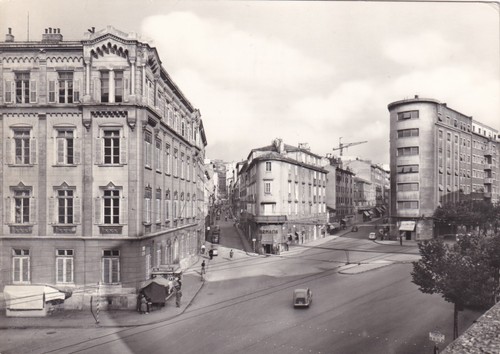 Cartolina trieste viale - cartolina, di
