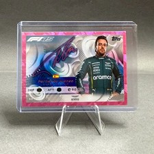 Fernando Alonso #50 – Signature Style Pink Parallel – Topps Turbo Attax 2025