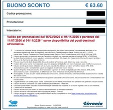 Buono sconto - codice coupon