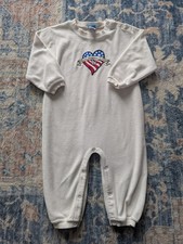 Pagliaccetto vintage per cani piccoli grandi bambina 2T 3T pezzo unico ricamato anni 90 ottime condizioni