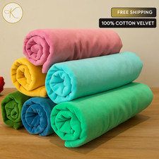 Tessuto velluto 100% cotone -