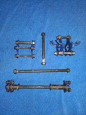 Kit bulloni dadi e piastre fissaggio motore  SUZUKI DR 750 800 BIG