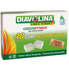 Diavolina accendifuoco Green
