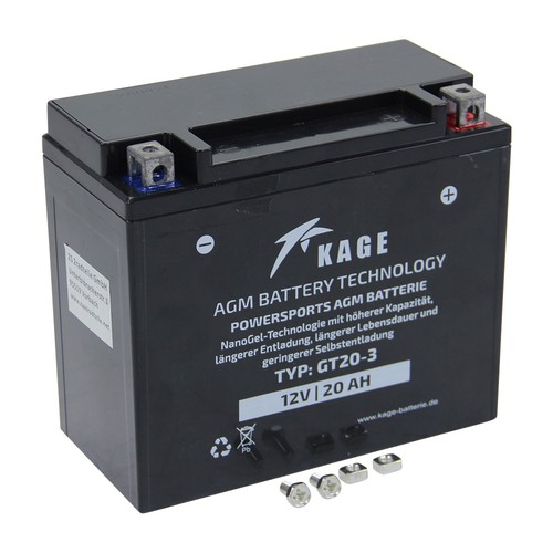 Batteria gel kage ytx20l - kage, ytx20l-bs