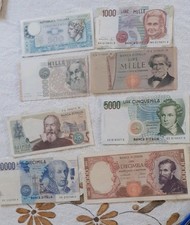 Lotto 8 Banconote Da 500 Lire