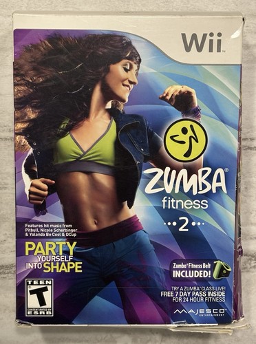 Zumba fitness nintendo - fitness, wii