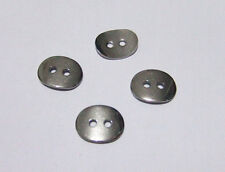 5pz bottoni  in acciaio inox