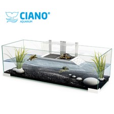 Ciano® Tartarium Tartarughiera e Supporto per Tartarughe d'acqua 40 - 60 - 80 cm