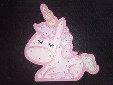 Lampada Unicorno In Legno,Da