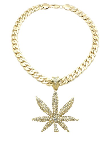 Nuovo ciondolo marijuana ice - ciondolo,
