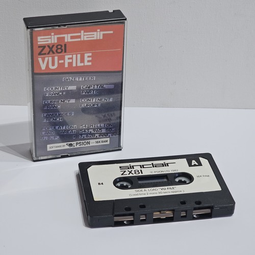 Sinclair file - zx-81, &