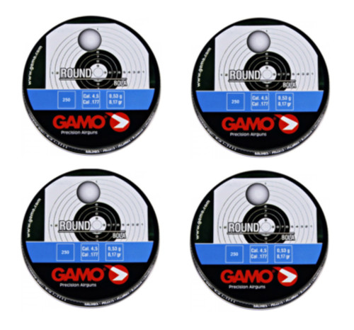Piombini 5mm gamo round - 4.5mm,
