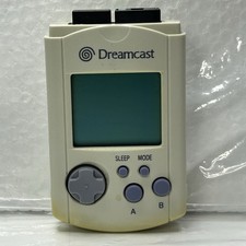 Scheda di memoria VMU unità di memoria visiva originale Sega Dreamcast bianca HKT-7000