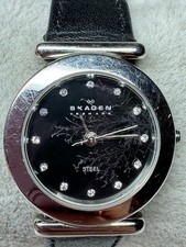 Orologio Donna Skagen 107SSLB Tono Argento Quarzo Batteria Nuova