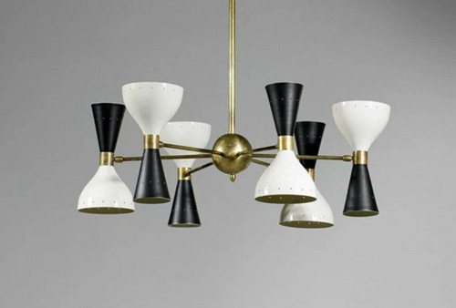 Lampadario industriale - lampadario,