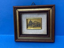 QUADRETTO FOGLIA ORO 22 KT LE