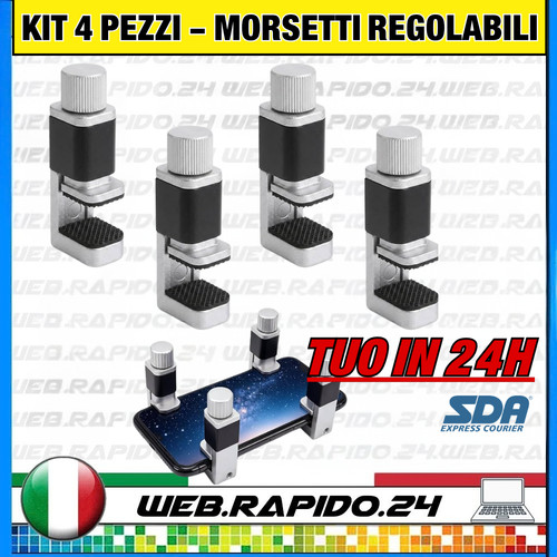 Pezzi morsetto regolabile - 4,