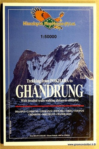 Carta geografica ghandrung - carta,